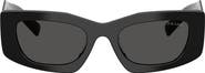 Prada 51mm Rectangular Sunglasses