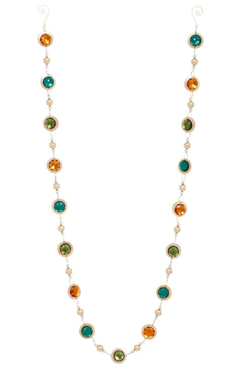 Jeweled Bead Garland, Set of 4