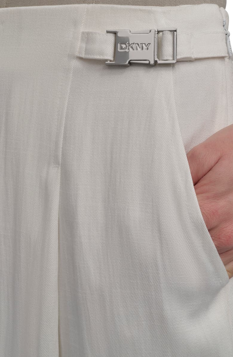 DKNY Weathered Twill Cargo Pants, Alternate, color, Ivory