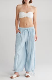 BOHO ME Double Gauze Cargo Pants