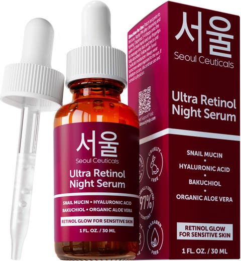 Korean Skincare Ultra Retinol Night Serum