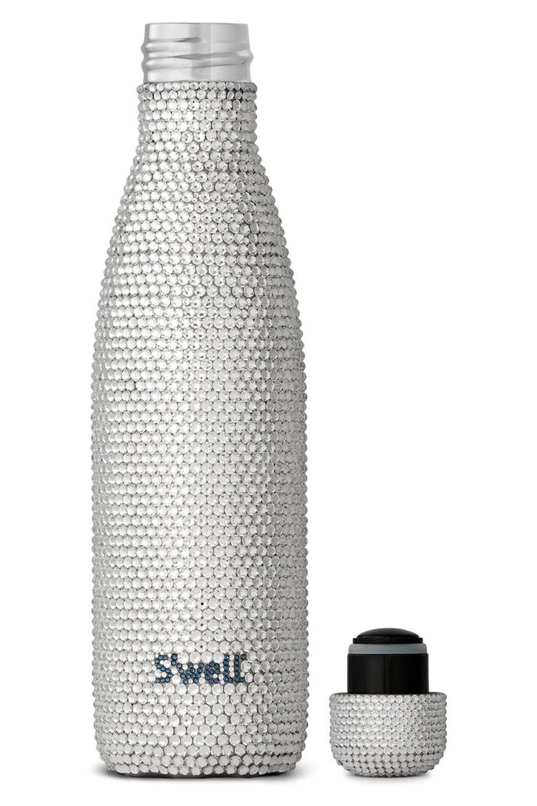 Alina Swarovski Crystal Insulated Stainless Steel Water Bottle (Limited Edition), Alternate, color, ALINA