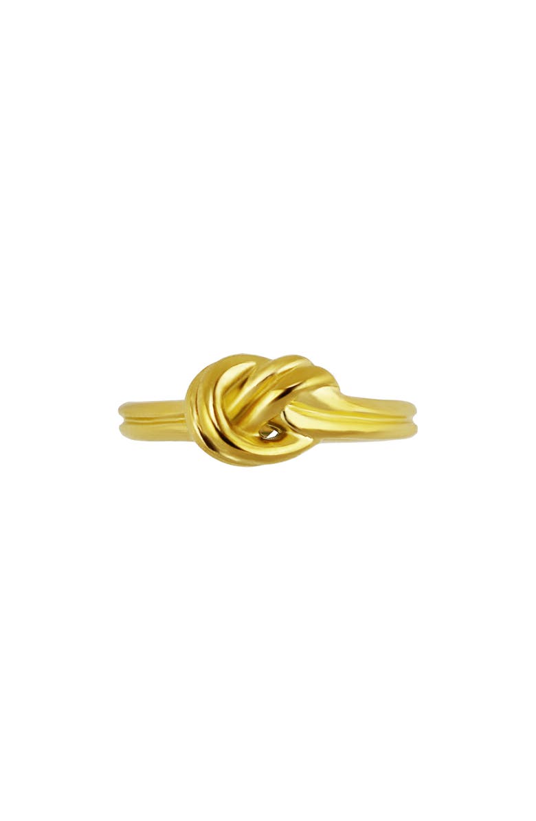 REBL Knotted Band Ring, Alternate, color, Gold