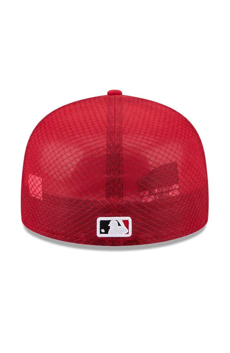 New Era Men's New Era Red Cincinnati Reds 2026 Batting Practice 59FIFTY Fitted Hat, Alternate, color, Red
