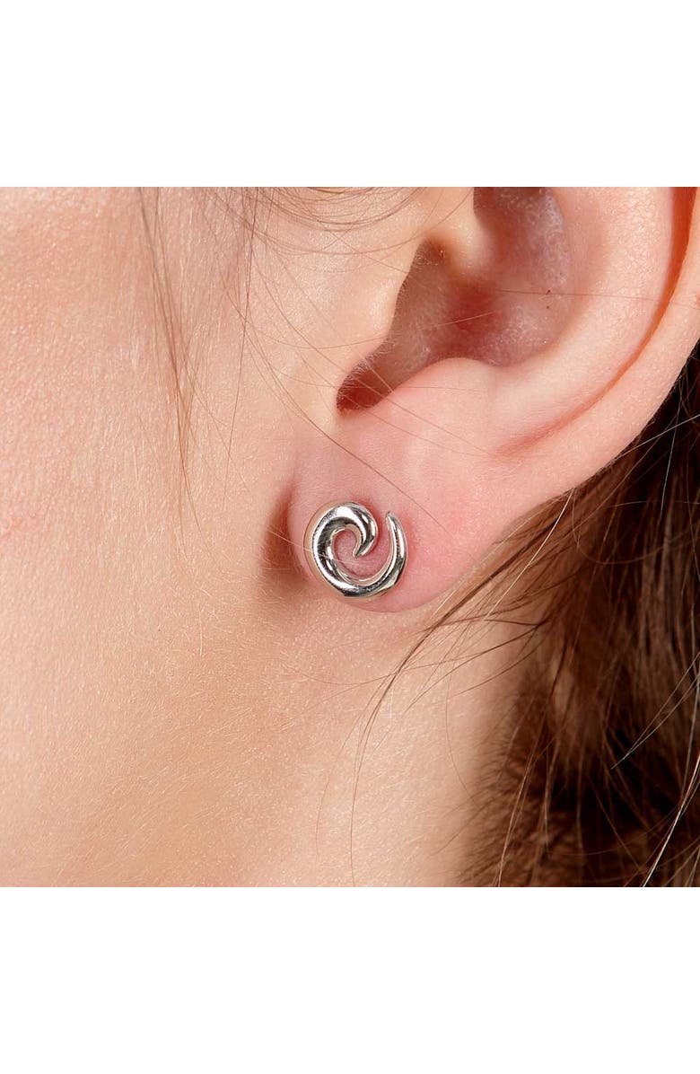 Lucy Quartermaine Swirl Studs, Alternate, color, 