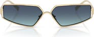 Tiffany & Co. 60mm Irregular Rectangular Sunglasses
