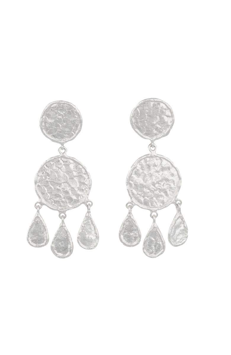 SYLVIA TOLEDANO Swanee Earrings, Main, color, Silver