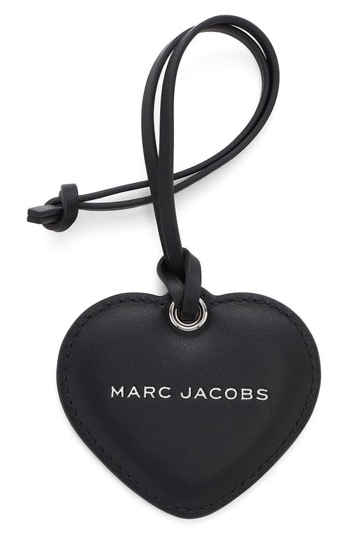 Marc Jacobs The Heart Mirror Bag Charm In Black