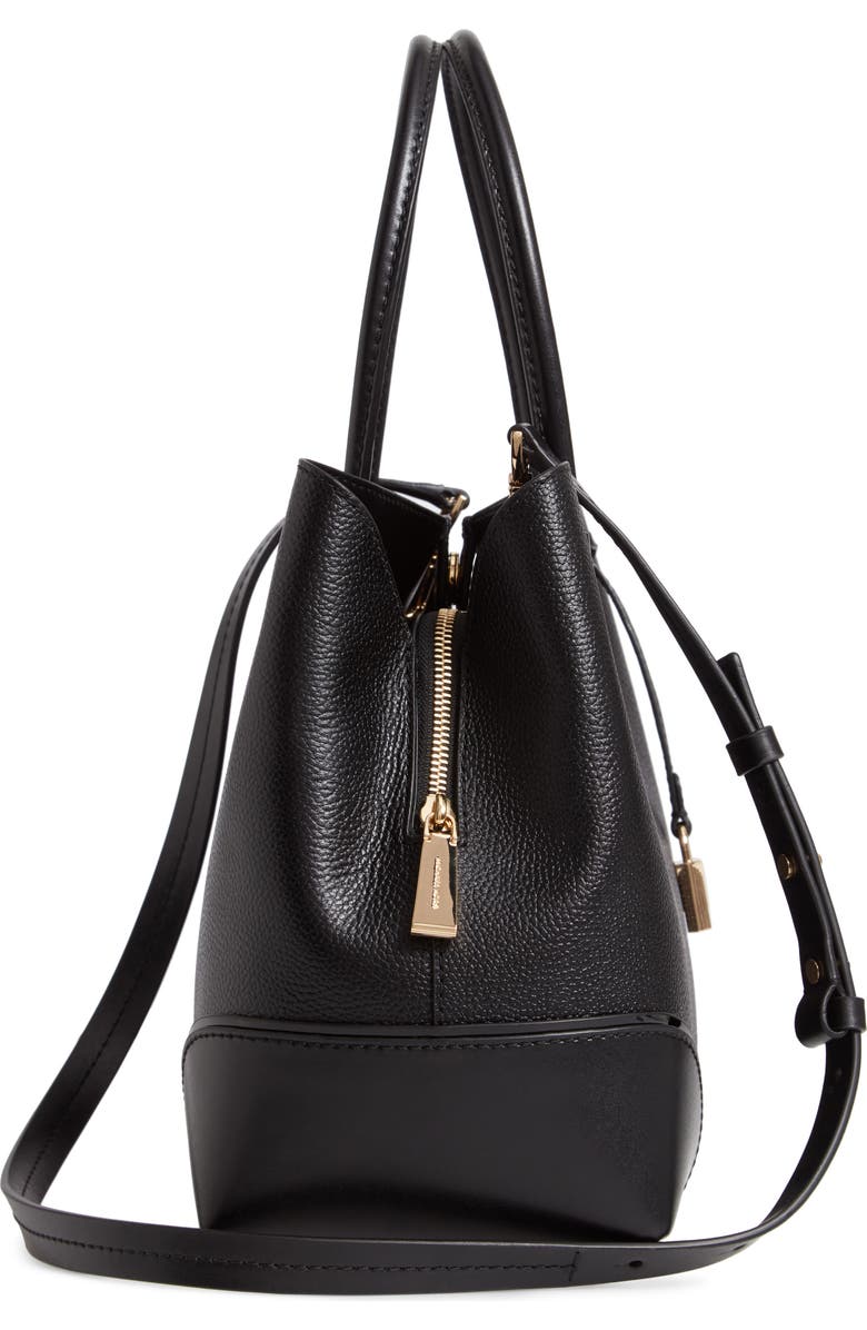 MICHAEL Michael Kors Medium Mercer Leather Satchel, Alternate, color,