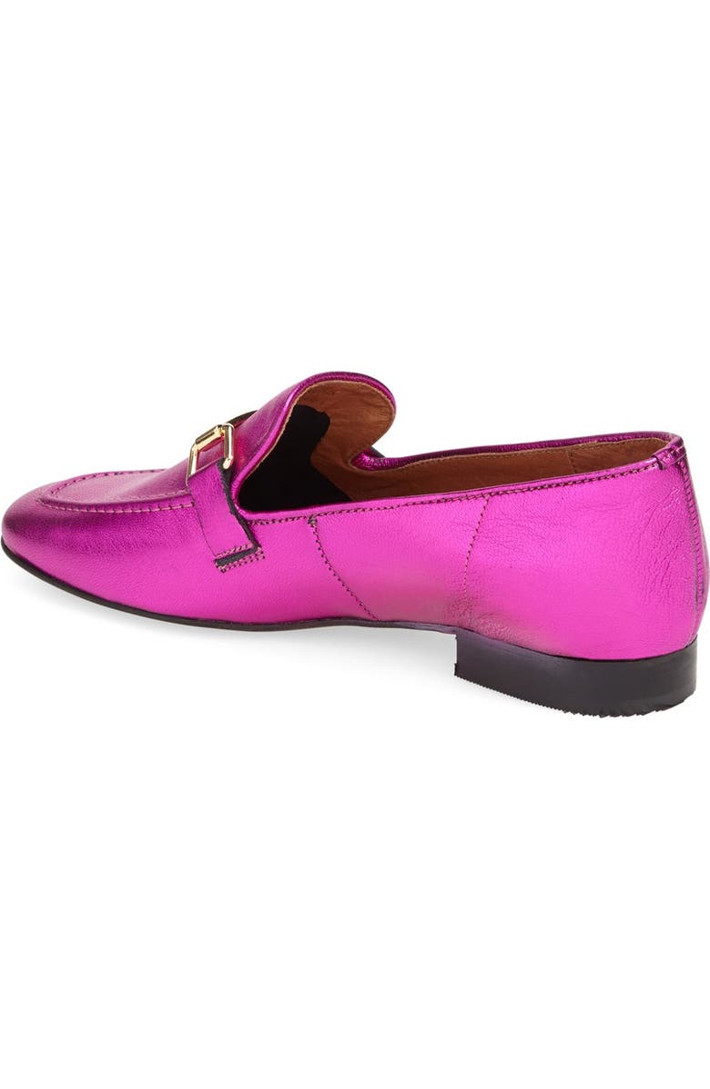 Topshop 'Karter' Square Toe Loafer, Alternate, color,
