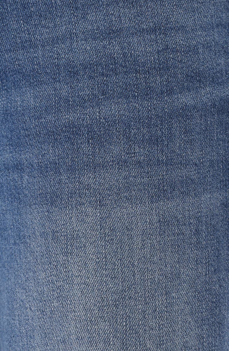 Bayeas Mid Rise Wide Leg Jeans, Alternate, color, Medium Blue