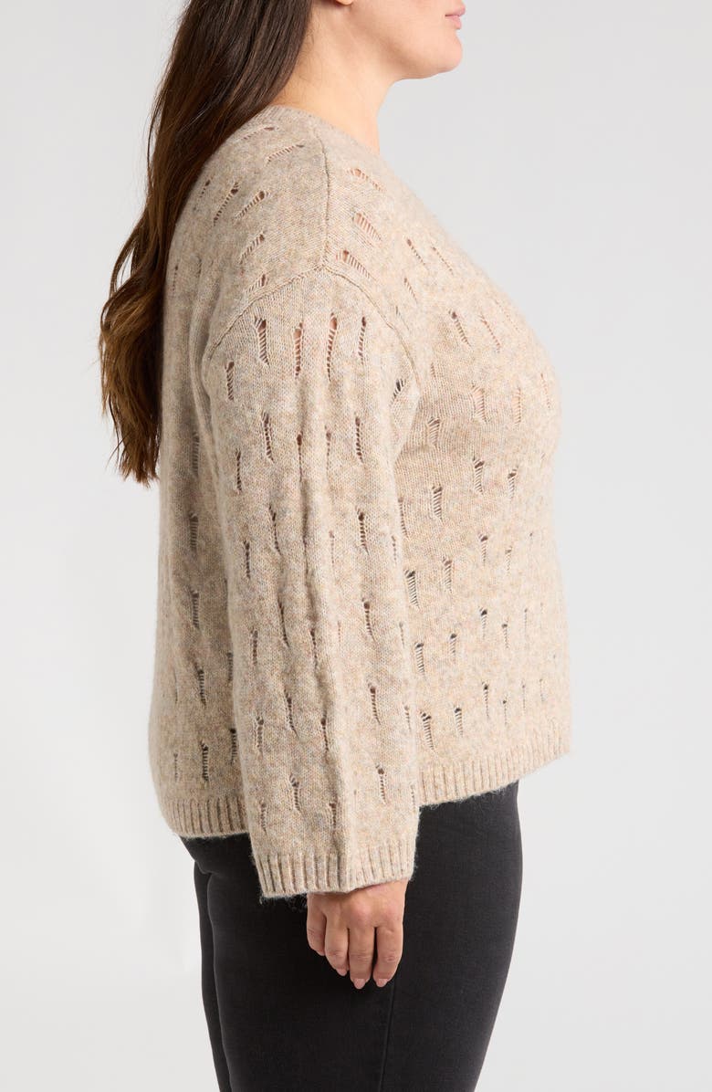 Wit & Wisdom Open Stitch Sweater, Alternate, color, 