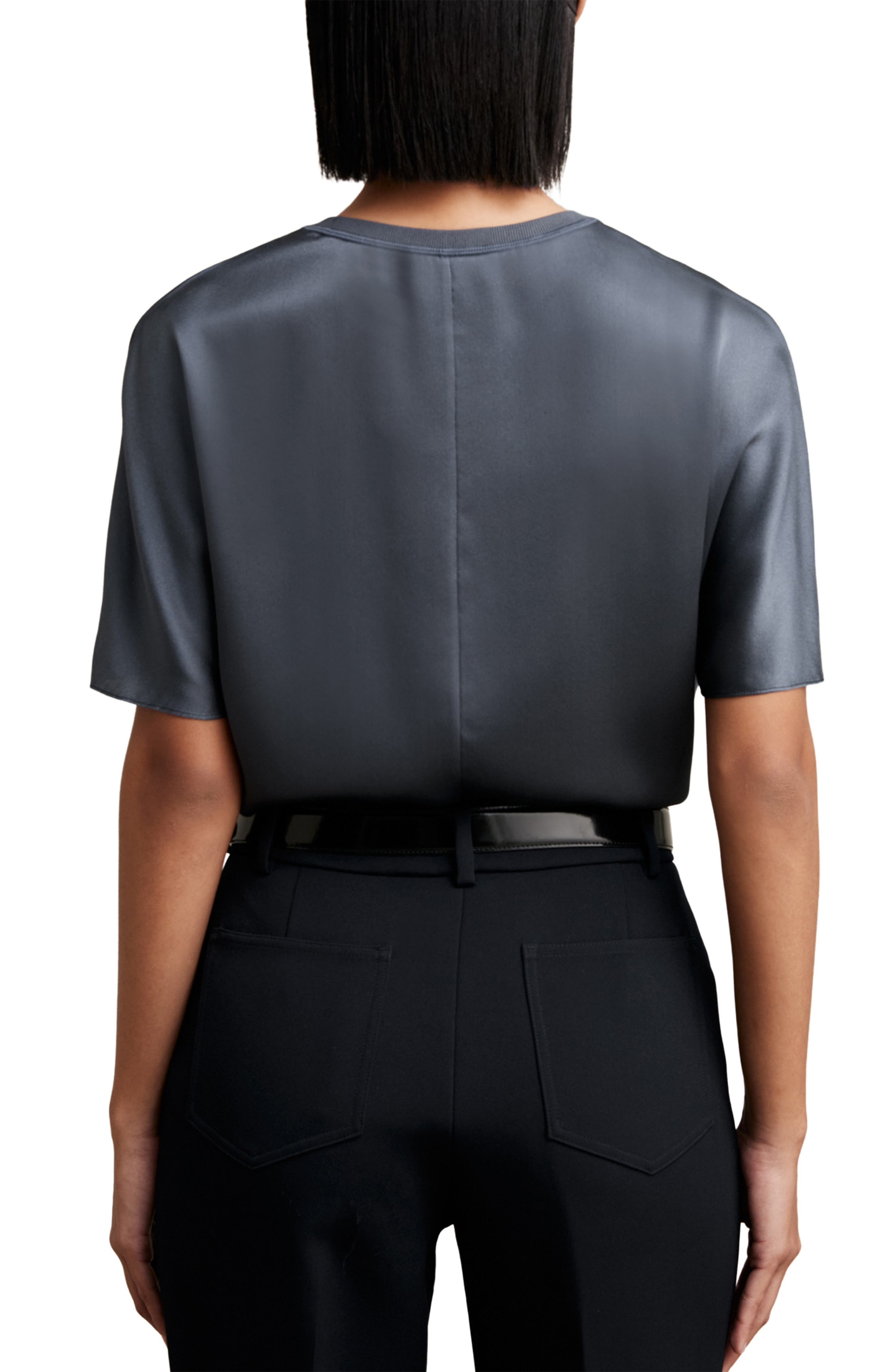 Lena Dolman Sleeve Silk Top - image 2