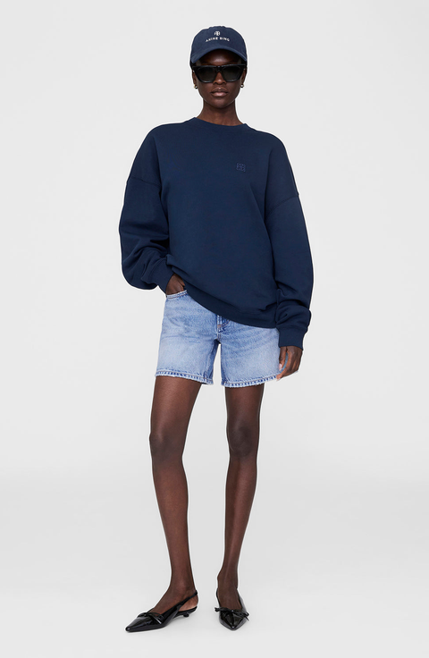 その他 ANINE BING FW25 MILES FLEECE (A0810025009 BLACK) Women's ANINE BING Fleece Sweatshirts & Hoodies | Nordstrom