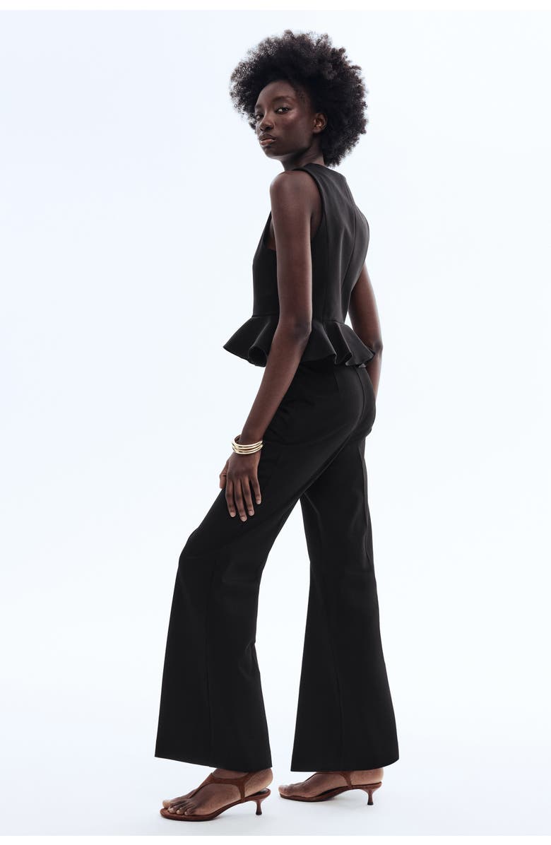 H&M Bootcut Twill Trousers, Alternate, color, 