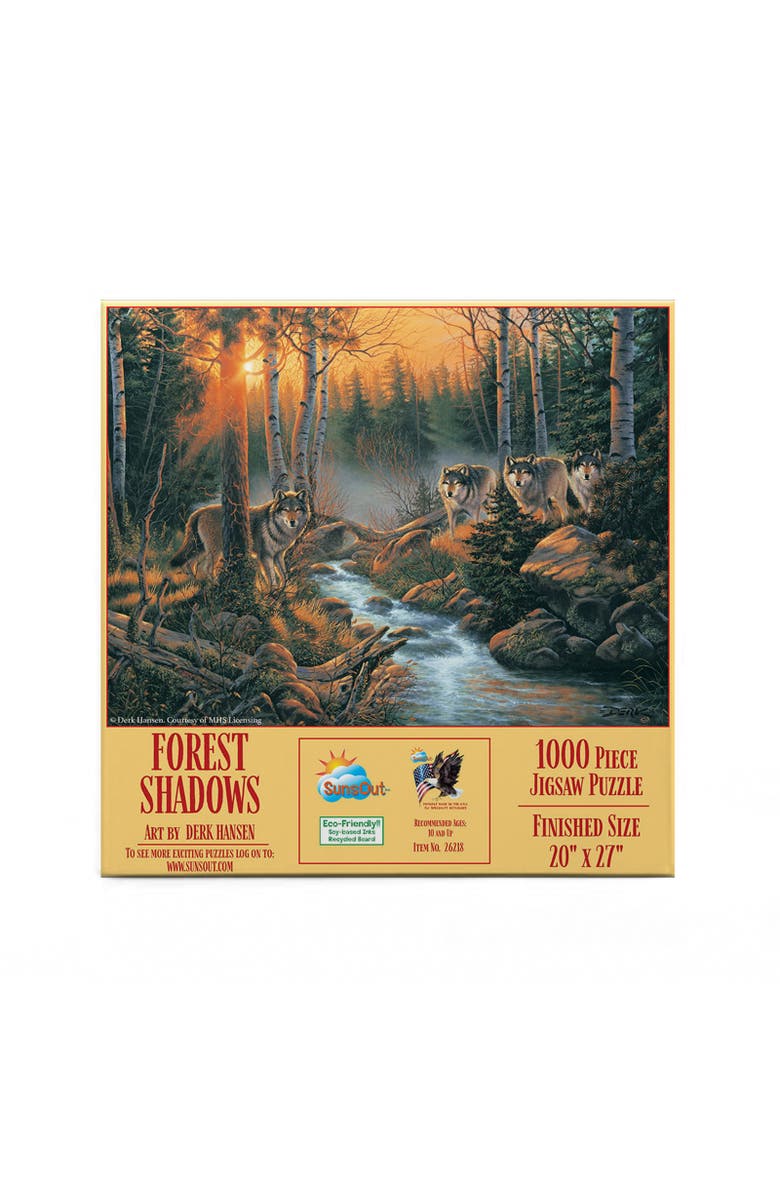 Sunsout Forest Shadows 1000 piece Jigsaw Puzzle for Adults, Alternate, color, Multicolor