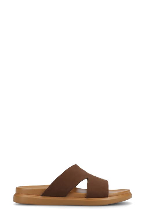 Journee Collection Misey Slide Sandal In Brown