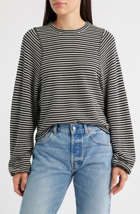 Women's Long Sleeve Striped Tops | Nordstrom