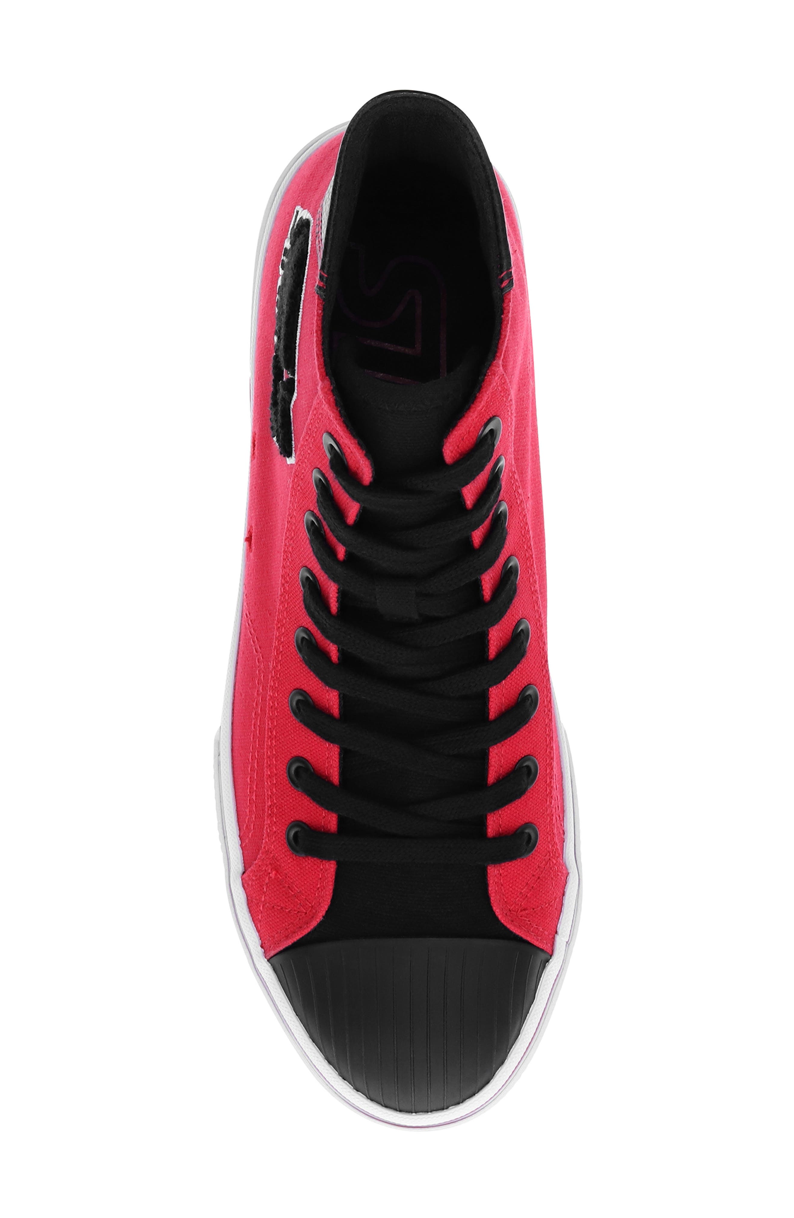 STARTER Tradition 71 High Top Sneaker, Alternate, color, Red/ Black