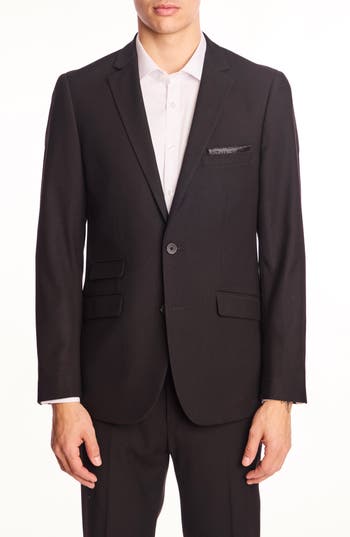 Paisley & Gray Dover Slim Fit Blazer In Brown