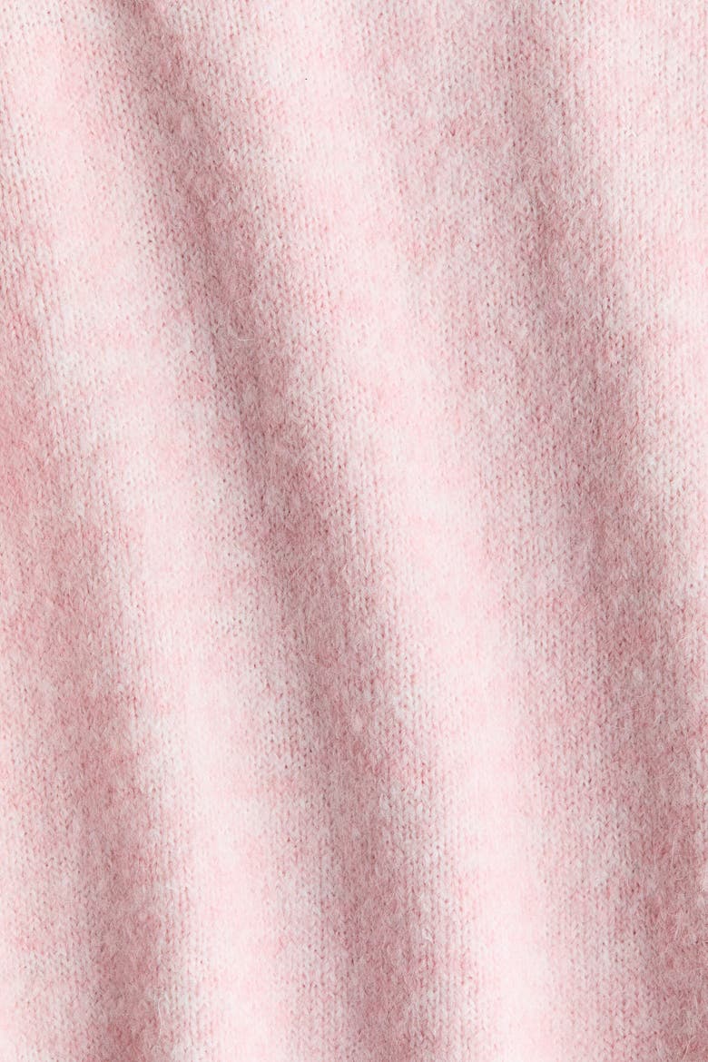 Off-The-Shoulder Sweater, Alternate, color, Light pink