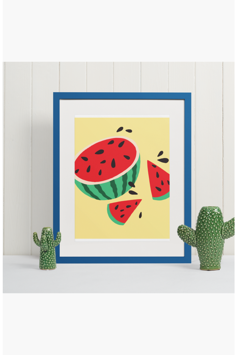 Watermelon Paint by Numbers Kit, Alternate, color, Multicolor
