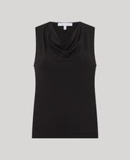 Really Wild Clothing Eton Cowl Neck Blouse