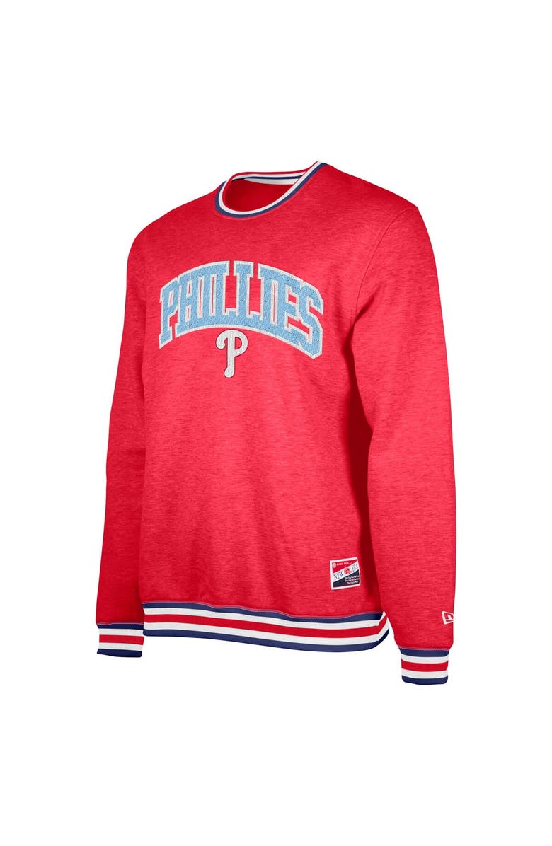 New Era Men's New Era Red Philadelphia Phillies Father's Day Pullover Sweatshirt, Alternate, color, Red