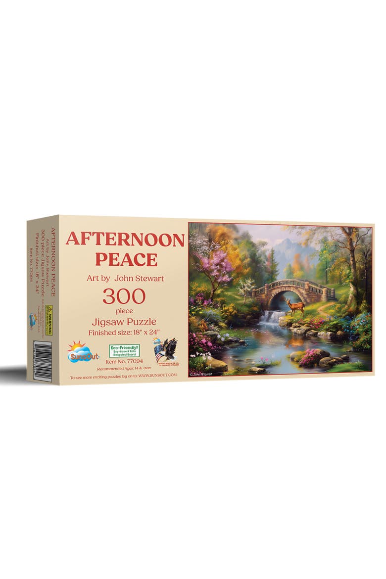 Afternoon Peace 300 piece Jigsaw Puzzle for Adults, Main, color, Multicolor
