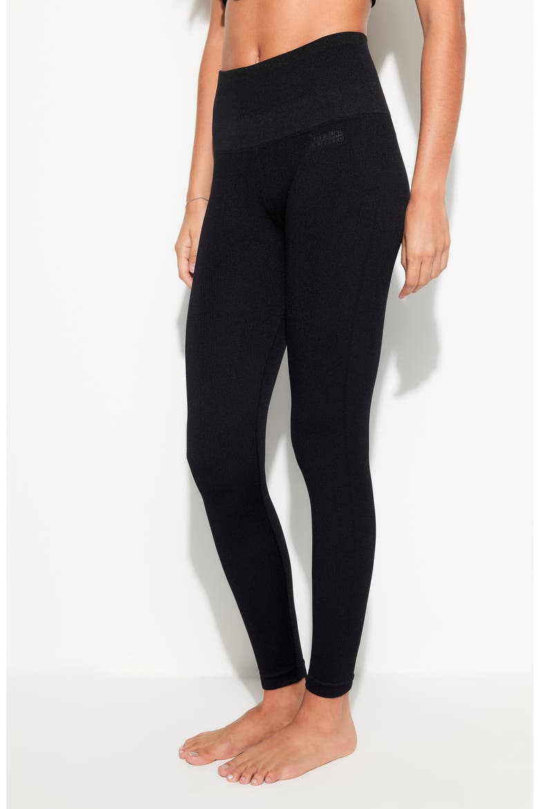 Black Love 7/8 Leggings, Alternate, color, BLACK