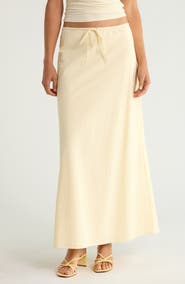 Petal & Pup Elena Cotton Maxi Skirt