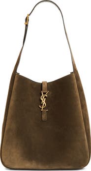 Saint Laurent Large 5 à 7 Leather Hobo Bag