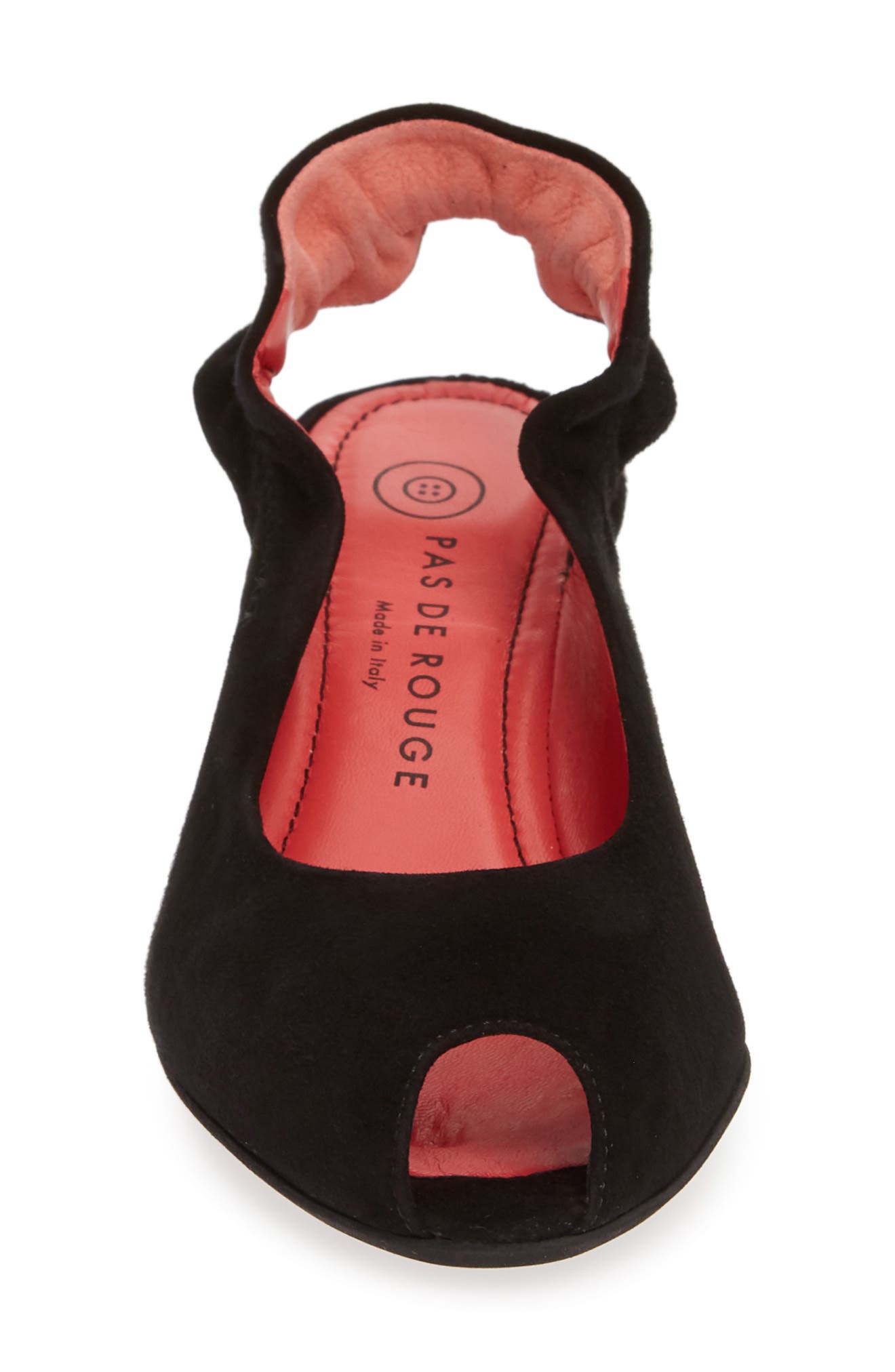 Pas de Rouge Milly Slingback Pump, Alternate, color, 