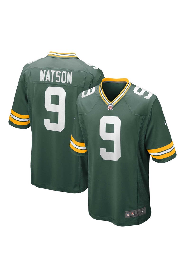 Men's Nike Christian Watson Green Green Bay Packers Game Jersey, Alternate, color, Green