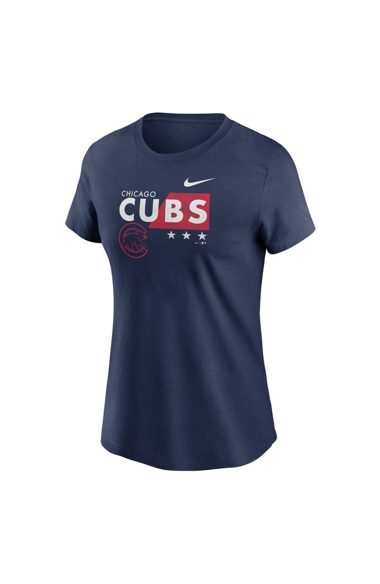 Nike Women's Nike Navy Chicago Cubs Americana T-Shirt, Alternate, color, 