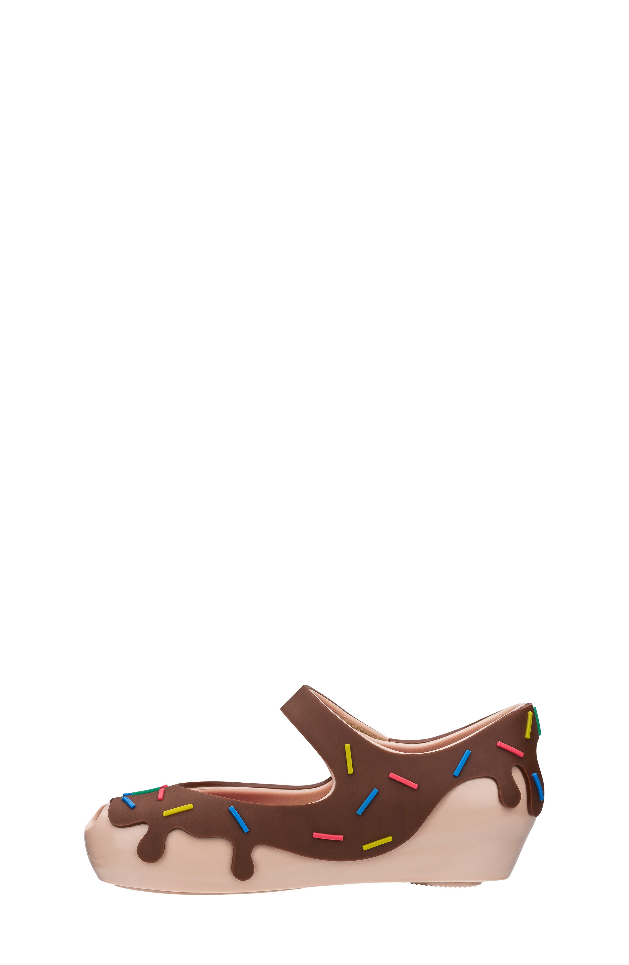 Mini Melissa Ultragirl Donut Mary Jane Flat, Alternate, color, 