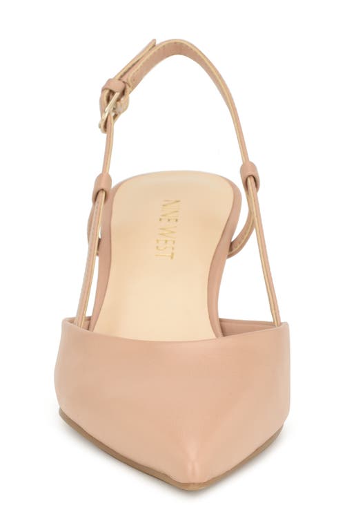 Nine West Rowen Slingback Pump In Neutral
