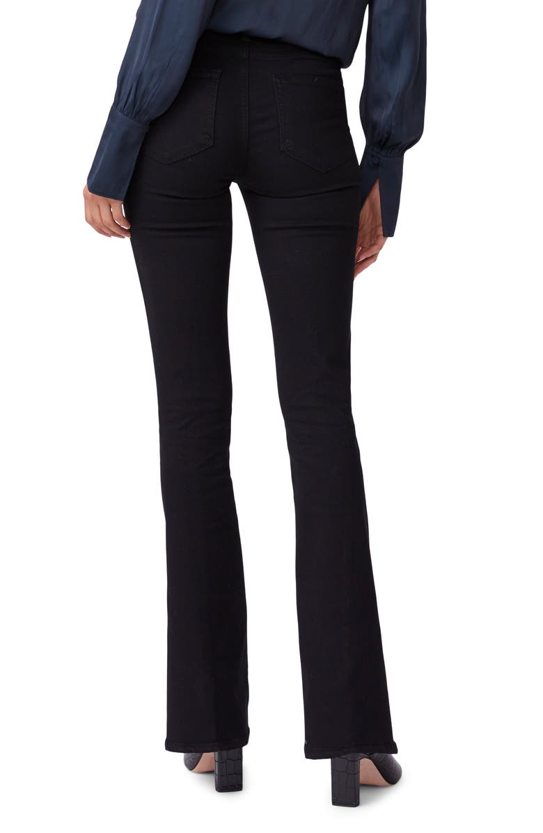 PAIGE Transcend Manhattan High Waist Twist Inseam Bootcut Jeans, Alternate, color, 