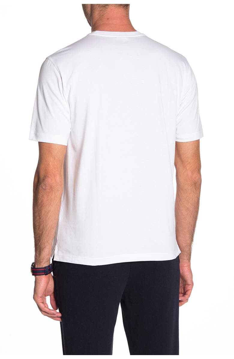 Brooks Brothers Cotton Crewneck T-Shirt, Alternate, color, White