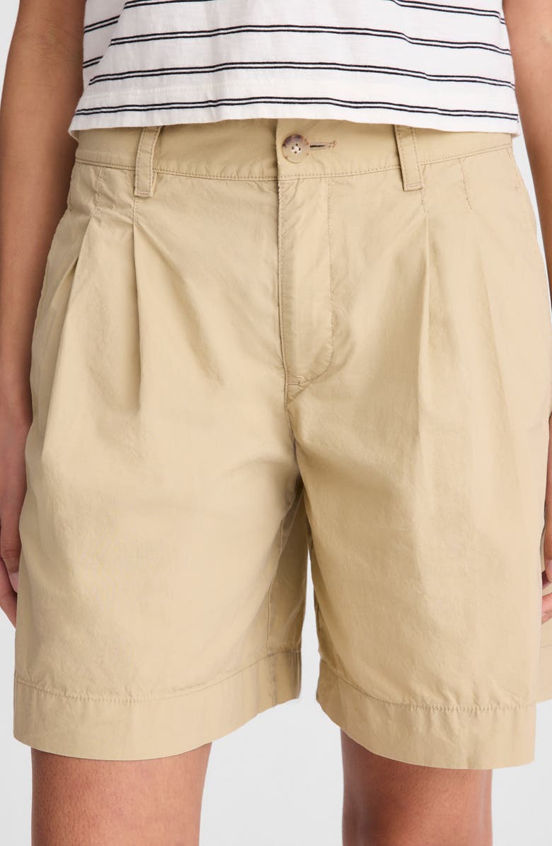 Madewell The Everyday Trouser Shorts, Alternate, color, Fennel Seed
