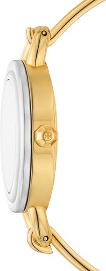 (関税込)Tory Burch ブレスレット ウォッチ 27ミリ Tory Burch The Miller Bangle Watch Set, 27mm | Nordstrom