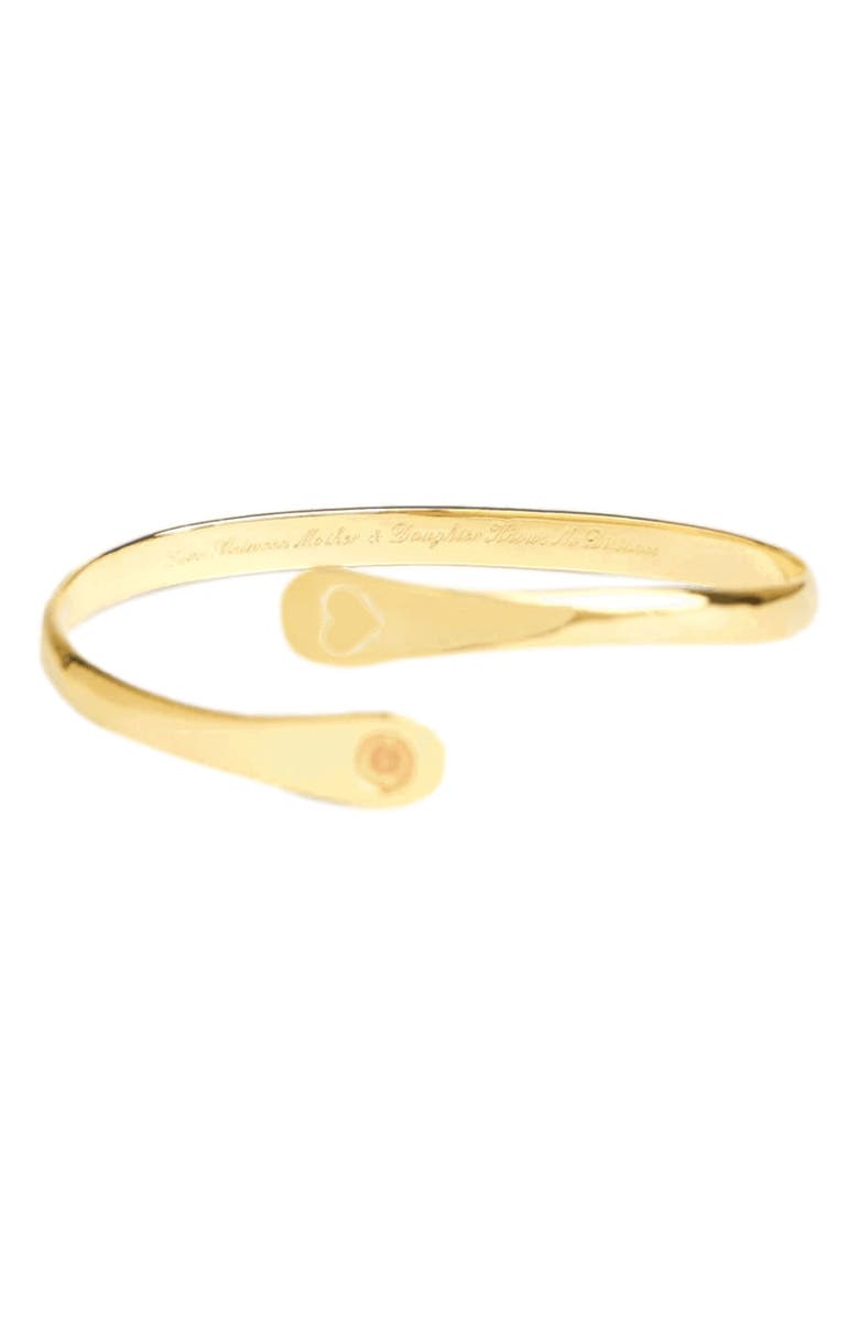 DLORIA Mother Daughter Bracelet Engraved The Love Between Mother and Daughter Knows No Distance, Alternate, color,