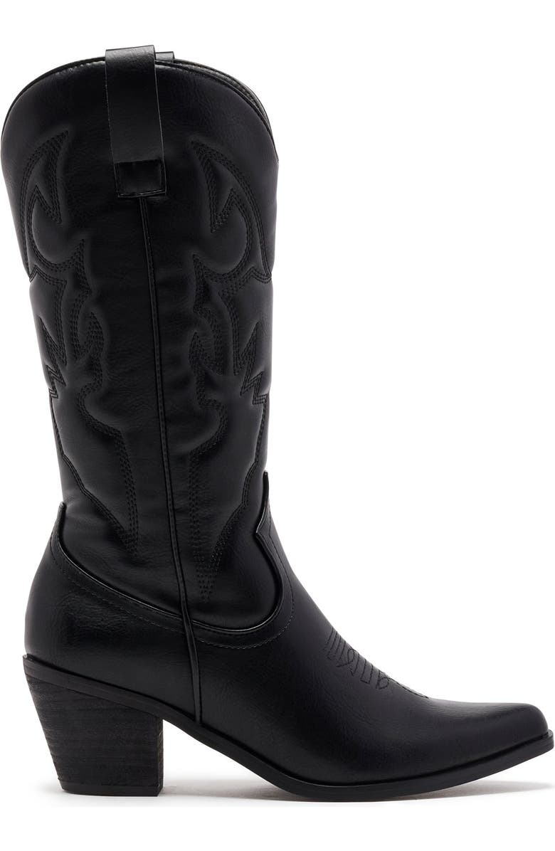 Therapy Australia Clayton Western Boots, Alternate, color, Black Leather