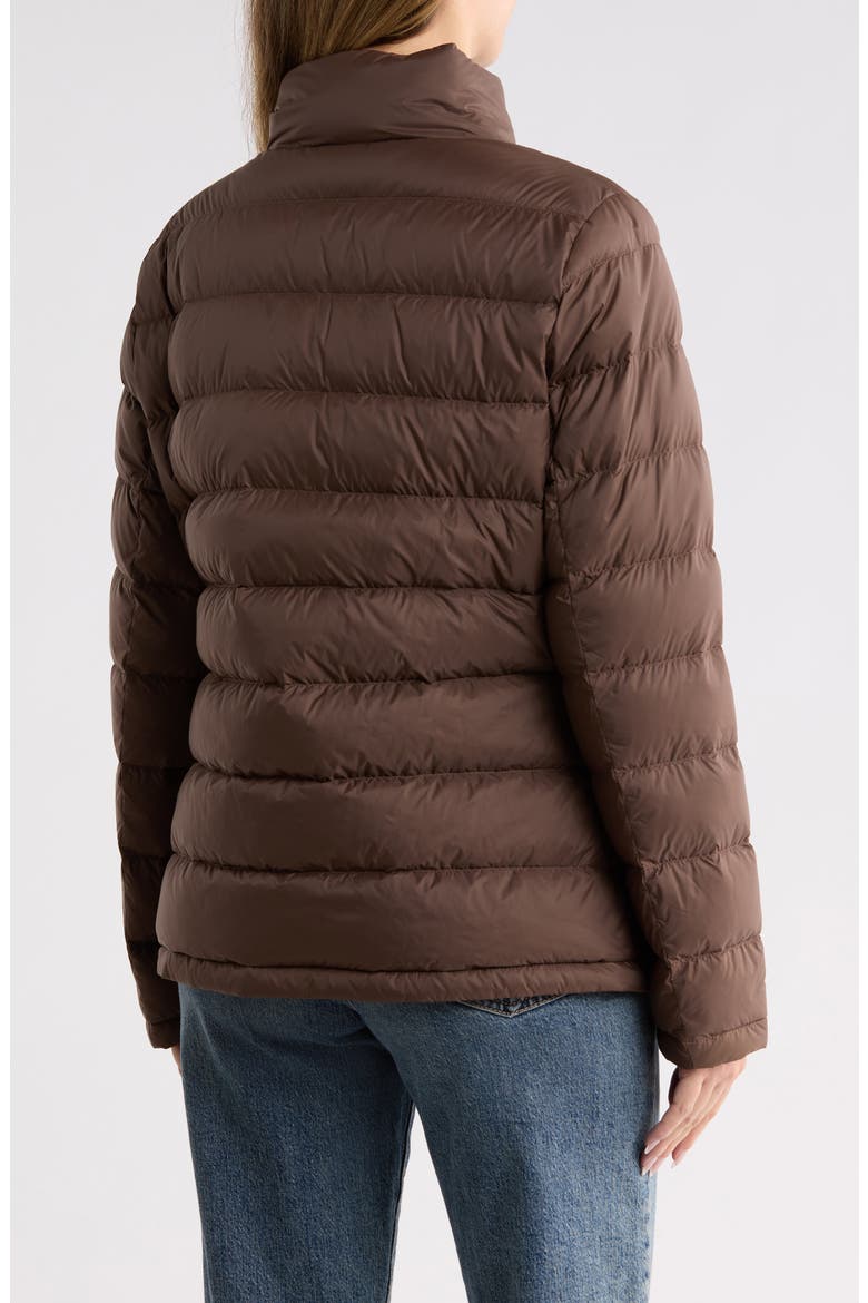 Reversible Down Puffer Jacket, Alternate, color, BROWN/ SOLSTICE CANYON