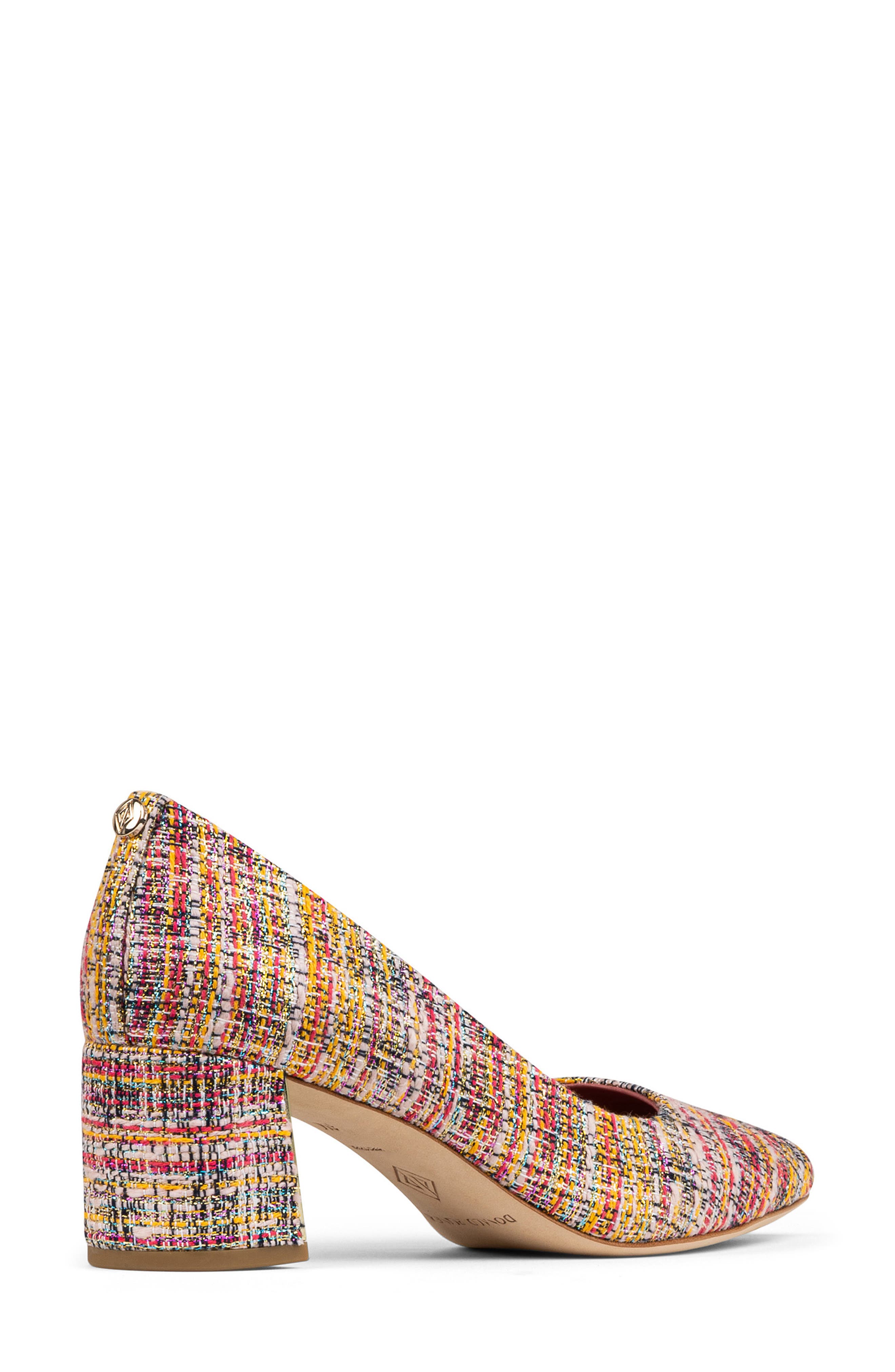 Donald Pliner Suzette Block Heel Pointed Toe Pump, Alternate, color, 