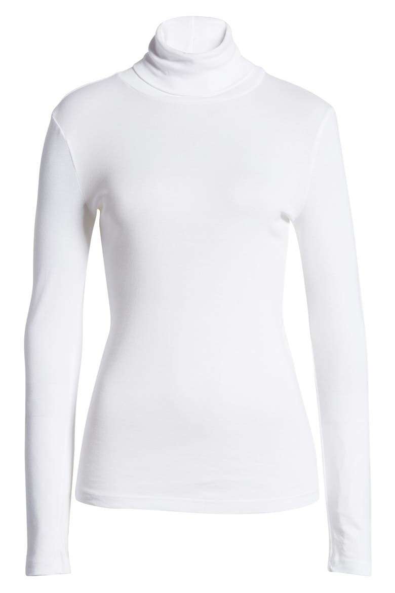 Classic Turtleneck, Alternate, color, WHITE