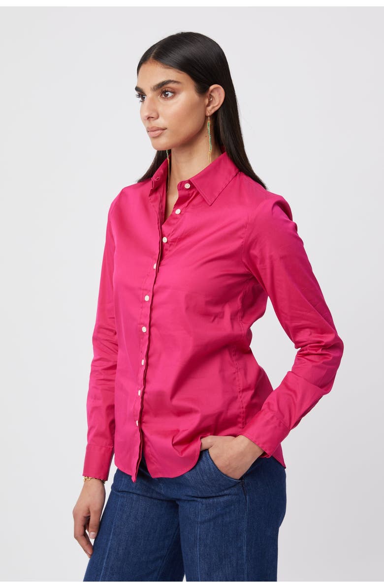The Shirt by Rochelle Behrens The Icon Shirt, Alternate, color, Fuchsia