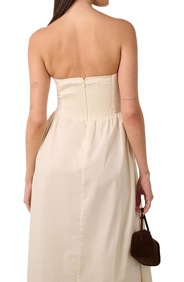 WeWoreWhat Corset Maxi Dress, Alternate, color, 