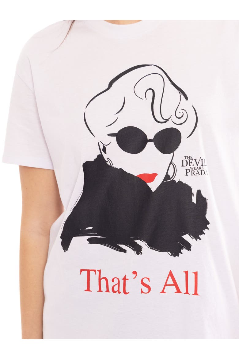 Miranda Priestly Short Sleeve T-Shirt, Alternate, color, Miranda Priestly Lilac