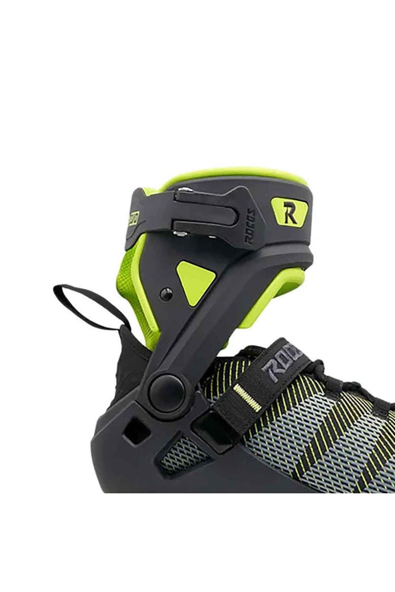 R-EVO 100 Mens Inline Skates, Alternate, color, Black/Lime